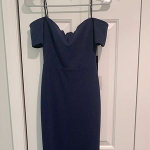 Lulus Off-Shoulder Full Length Gown